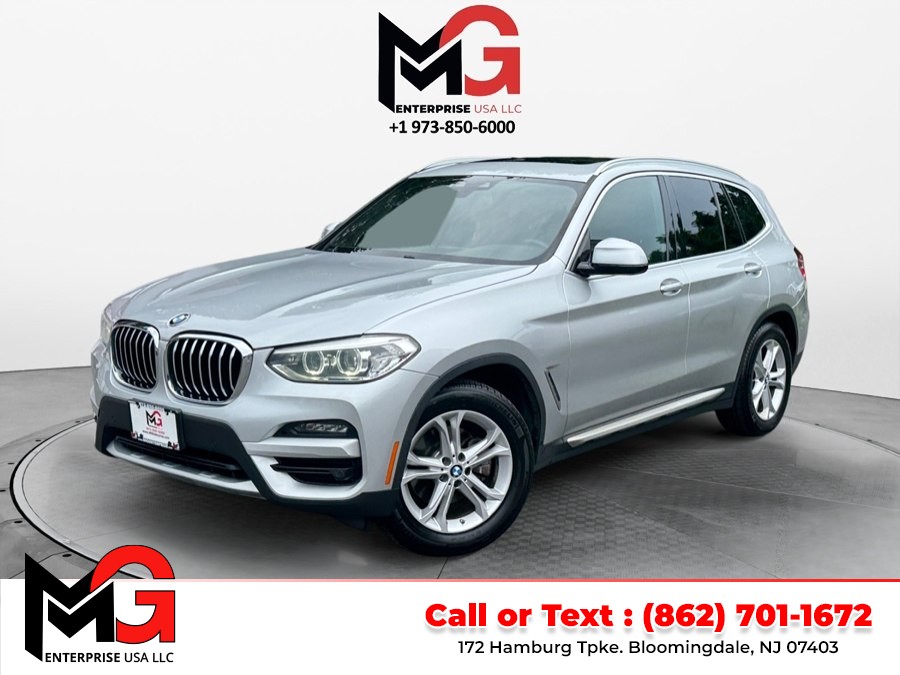 2020 BMW X3 xDrive30i Sports Activity Vehicle, available for sale in Bloomingdale, New Jersey | MG Enterprise USA. Bloomingdale, New Jersey