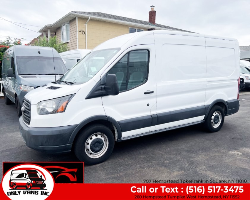 Used Ford Transit Van T-150 130" Med Rf 8600 GVWR Sliding RH Dr 2017 | Only Vans Inc. West Hempstead, New York