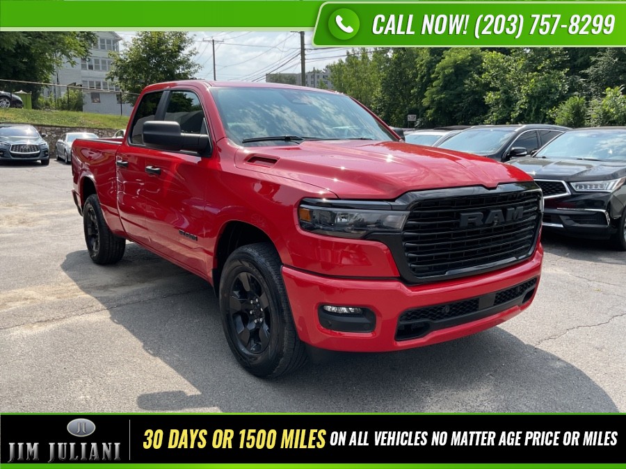 2025 Ram 1500 Tradesman 4x4 Quad Cab 6''4" Box, available for sale in Waterbury, Connecticut | Jim Juliani Motors. Waterbury, Connecticut