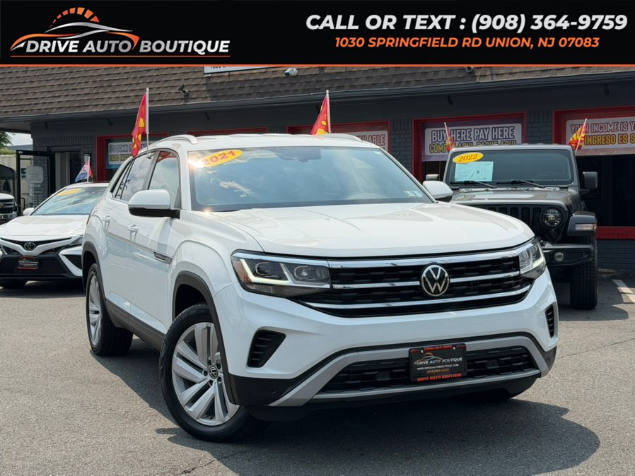 2021 Volkswagen Atlas Cross Sport 2.0T SE w/Technology FWD, available for sale in Union, New Jersey | Drive Auto Boutique. Union, New Jersey