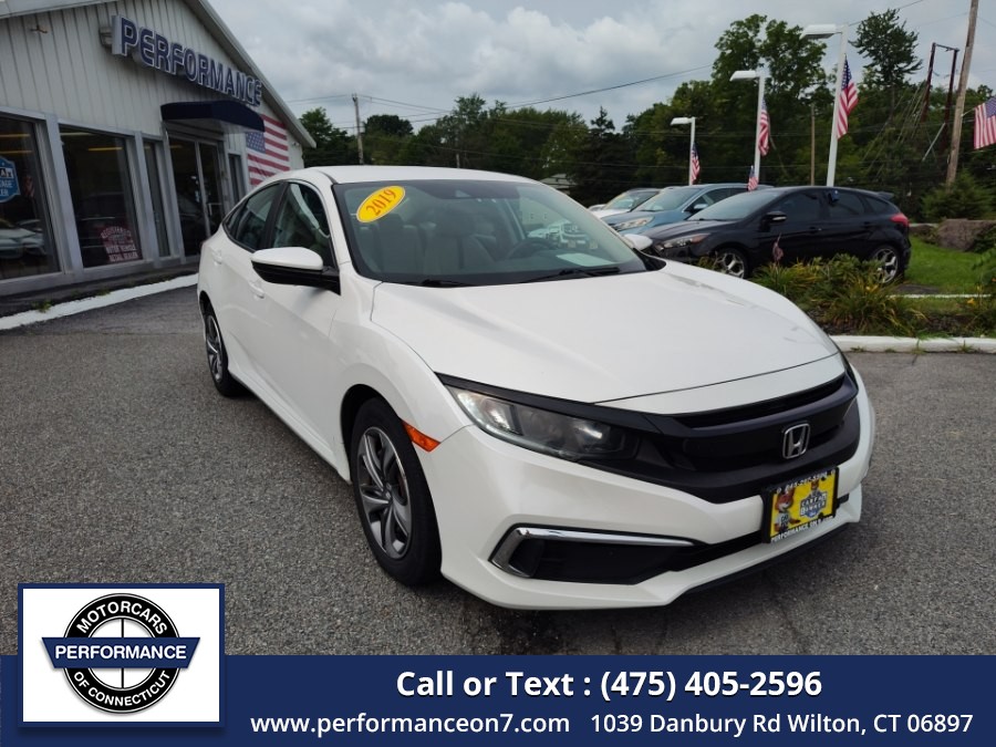 Used 2019 Honda Civic Sedan in Wilton, Connecticut | Performance Motor Cars Of Connecticut LLC. Wilton, Connecticut