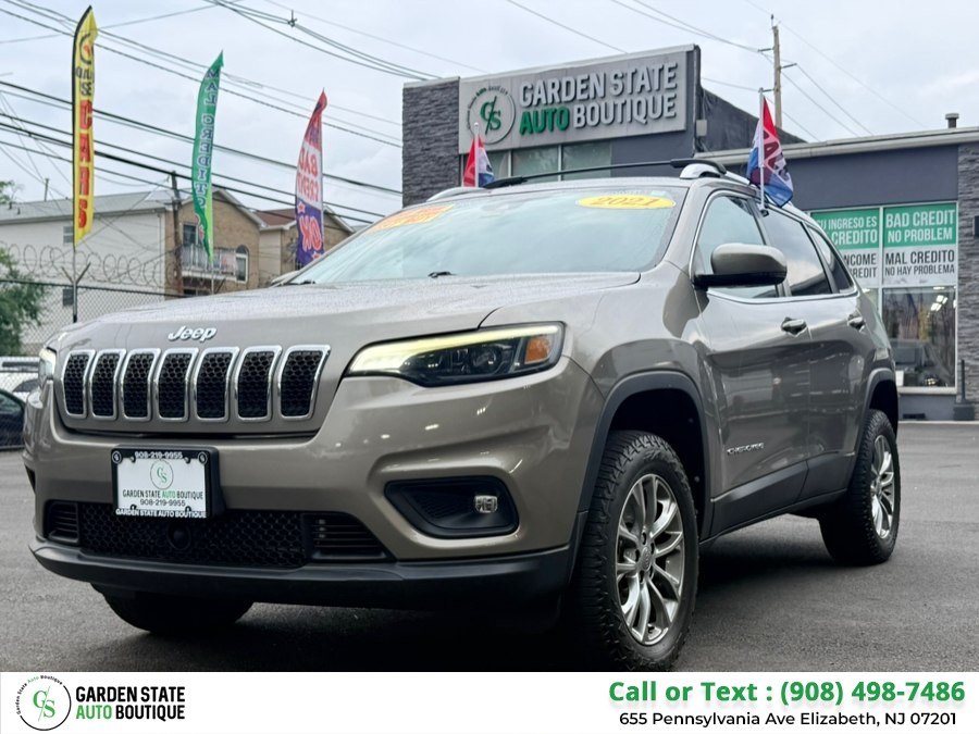 2021 Jeep Cherokee Latitude Lux 4x4, available for sale in Elizabeth, New Jersey | Garden State Auto Boutique. Elizabeth, New Jersey