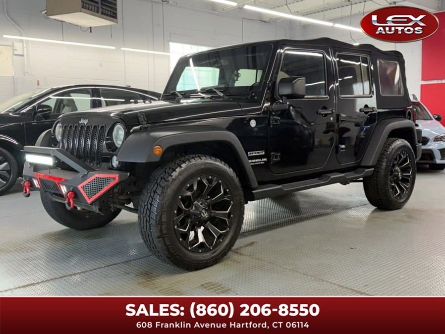 Used 2016 Jeep Wrangler Unlimited in Hartford, Connecticut | Lex Autos LLC. Hartford, Connecticut