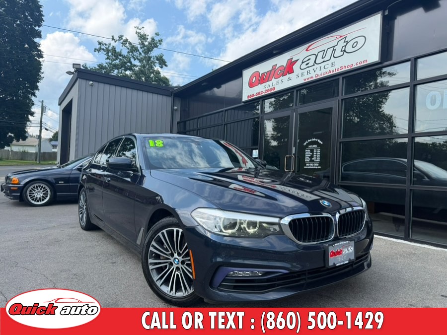 Used 2018 BMW 5 Series in Bristol, Connecticut | Quick Auto LLC. Bristol, Connecticut