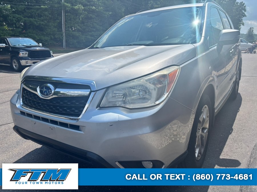 2015 Subaru Forester 4dr CVT 2.5i Touring PZEV, available for sale in Somers, Connecticut | Four Town Motors LLC. Somers, Connecticut