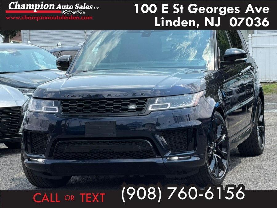 Used 2022 Land Rover Range Rover Sport in Linden, New Jersey | Champion Auto Sales. Linden, New Jersey