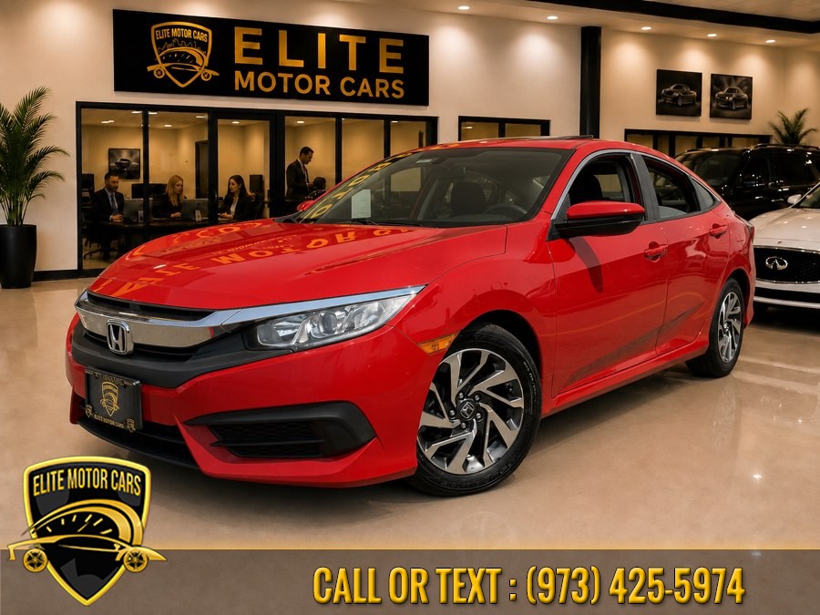 Used 2016 Honda Civic Sedan in Newark, New Jersey | Elite Motor Cars. Newark, New Jersey