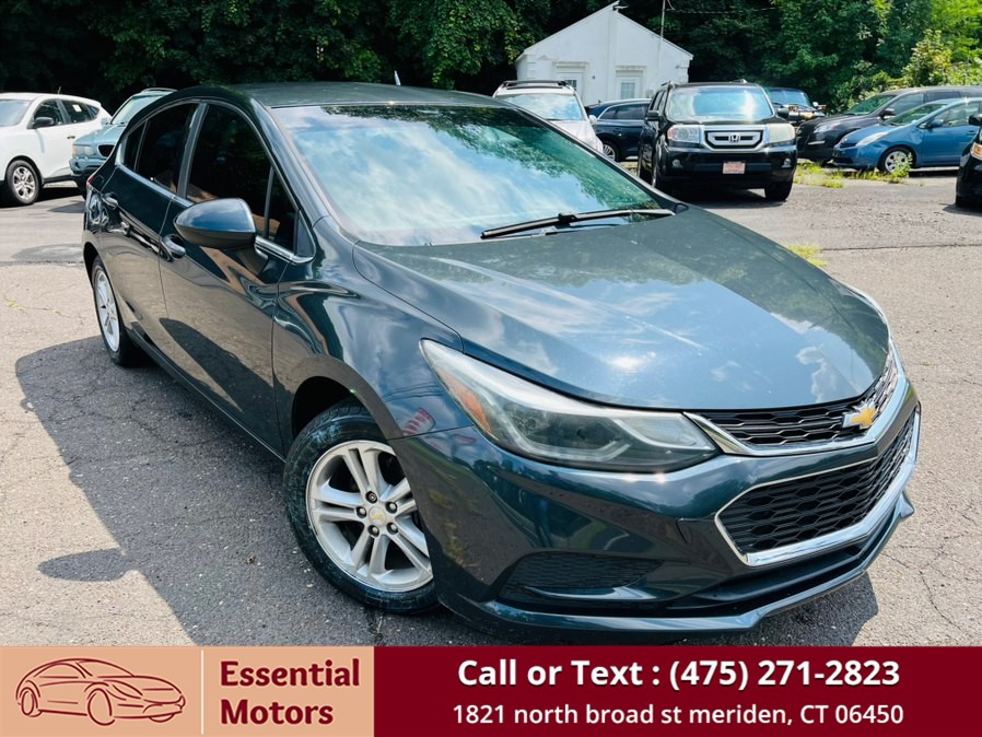 2017 Chevrolet Cruze 4dr HB 1.4L LT w/1SD, available for sale in Meriden, Connecticut | Essential Motors. Meriden, Connecticut