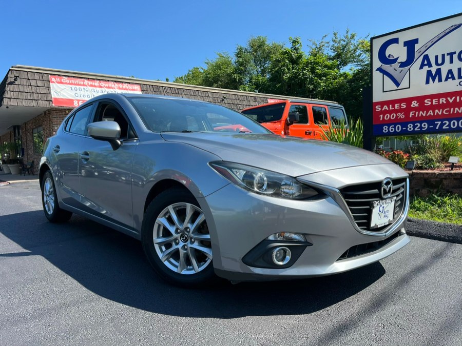 Silver 2016 Mazda MAZDA3 Hatchback Front-Wheel Drive 6-Speed Manual