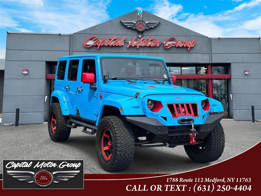 Used 2017 Jeep Wrangler Unlimited in Medford, New York | Capital Motor Group Inc. Medford, New York