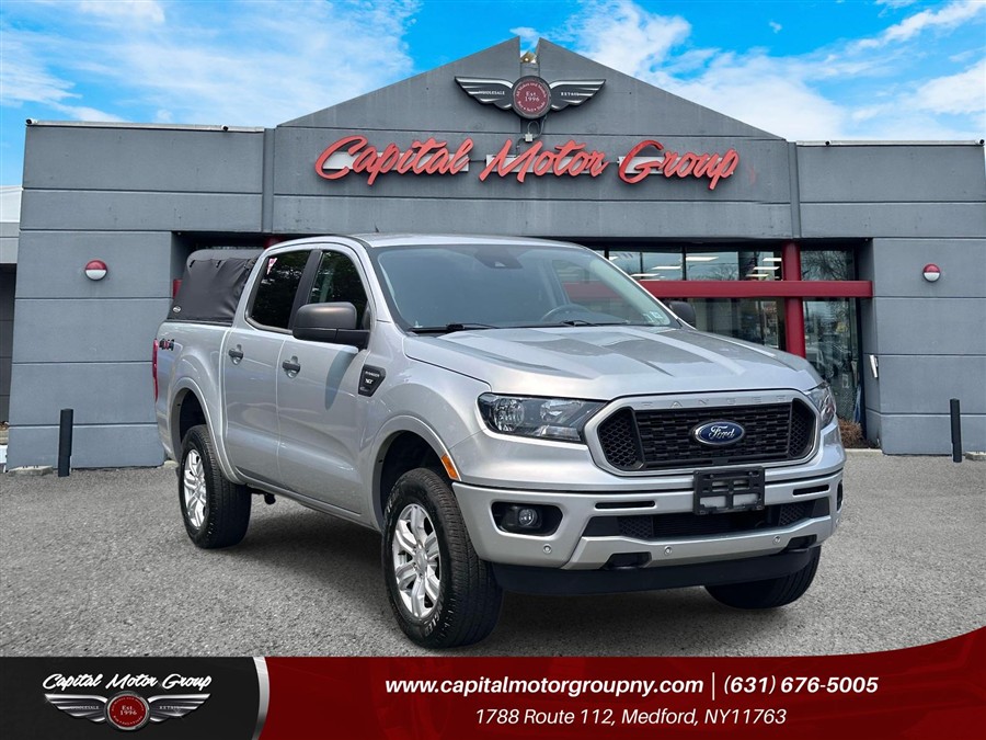 Gray 2019 Ford Ranger Pickup Truck Four-Wheel Drive Automatic
