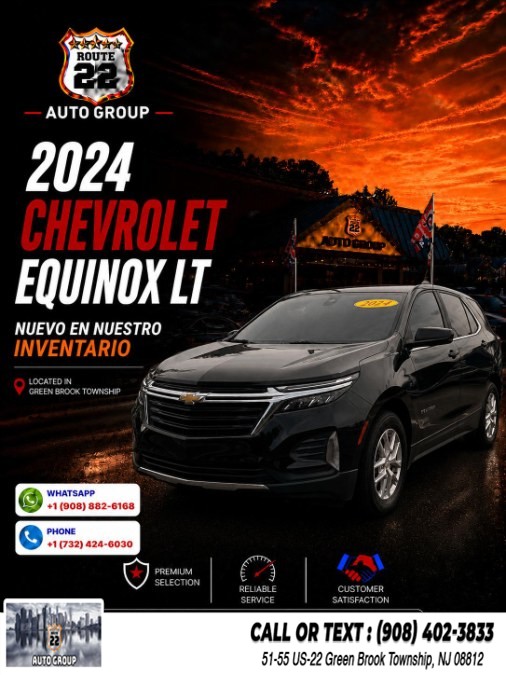 Used 2024 Chevrolet Equinox in Green Brook Township, New Jersey | Route 22 Auto Group. Green Brook Township, New Jersey