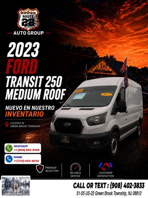 Used 2023 Ford Transit Cargo Van in Green Brook Township, New Jersey | Route 22 Auto Group. Green Brook Township, New Jersey
