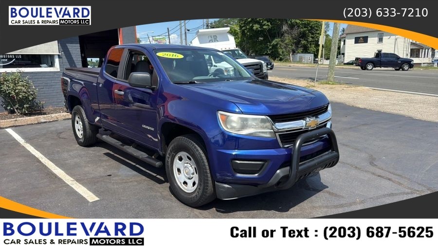 Used 2016 Chevrolet Colorado Extended Cab in New Haven, Connecticut | Boulevard Motors LLC. New Haven, Connecticut