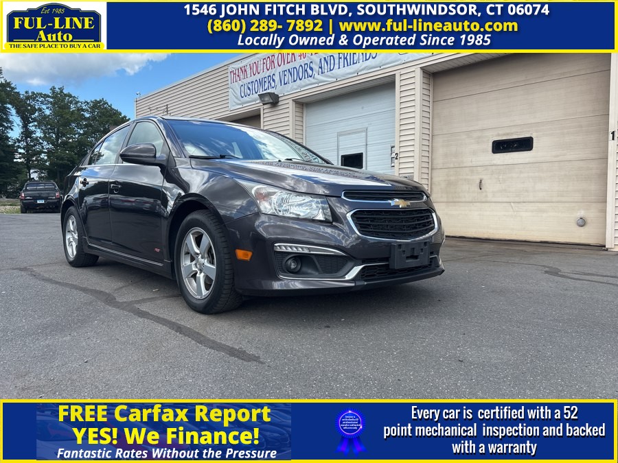Used Chevrolet Cruze 4dr Sdn Auto 1LT 2015 | Ful-line Auto LLC. South Windsor , Connecticut