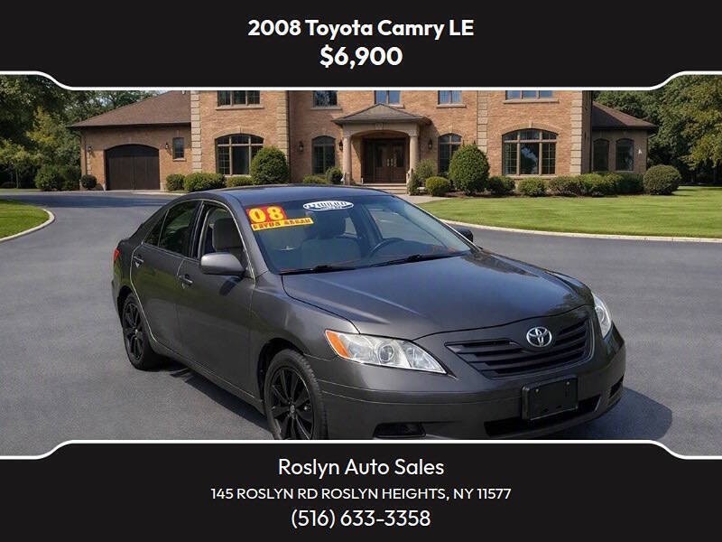 Used 2008 Toyota Camry in Roslyn Heights, New York | Mekawy Auto Sales Inc. Roslyn Heights, New York