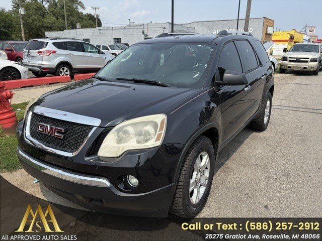 2012 GMC Acadia SL, available for sale in Roseville, Michigan | All Approved Auto Sales. Roseville, Michigan