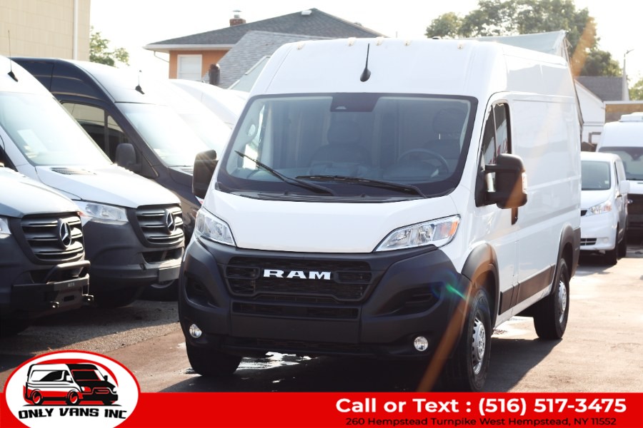 Used Ram ProMaster Cargo Van Tradesman 2500 High Roof 136" WB w/Pass Seat 2024 | Only Vans Inc. West Hempstead, New York