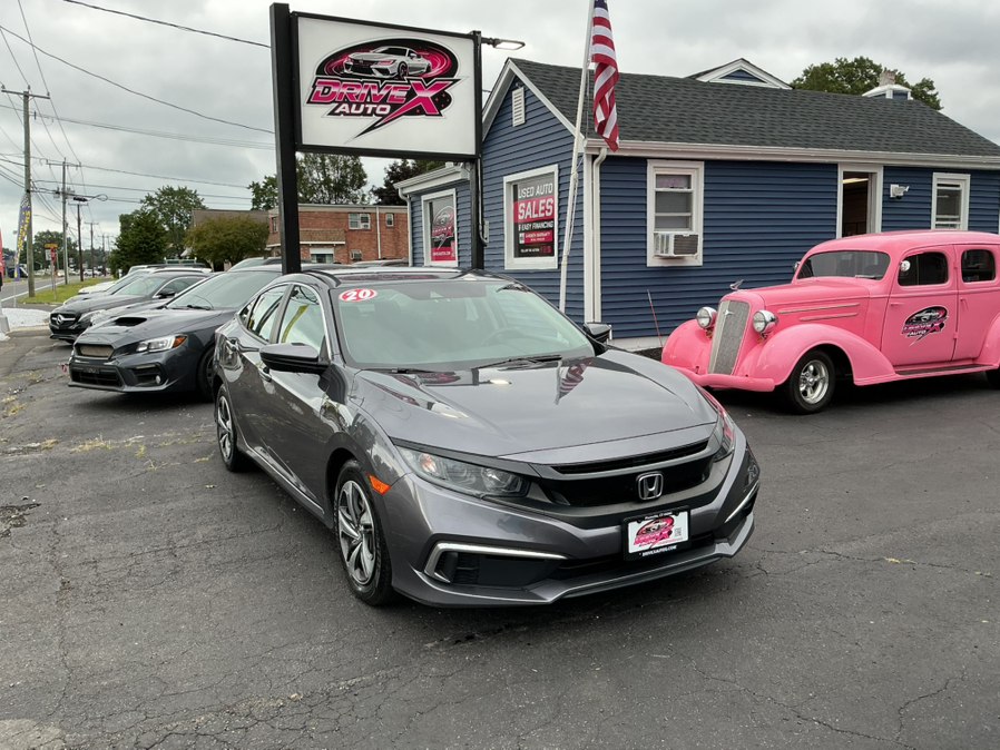 Used 2020 Honda Civic Sedan in PLAINVILLE, Connecticut | DriveX Auto. PLAINVILLE, Connecticut