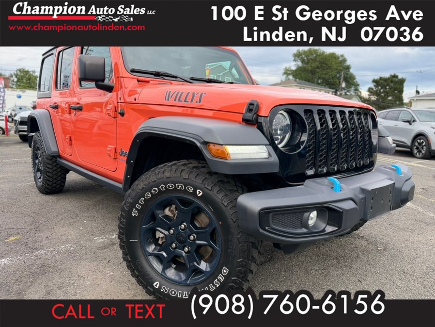 Used 2023 Jeep Wrangler 4xe in Linden, New Jersey | Champion Used Auto Sales. Linden, New Jersey