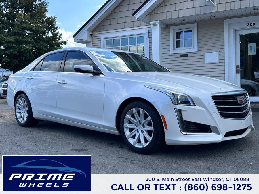 2016 Cadillac CTS Sedan 4dr Sdn 2.0L Turbo RWD, available for sale in East Windsor, Connecticut | Prime Wheels. East Windsor, Connecticut