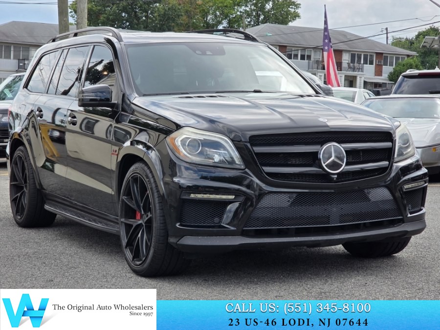 Black 2016 Mercedes-Benz GL-Class SUV / Crossover All-Wheel Drive Automatic