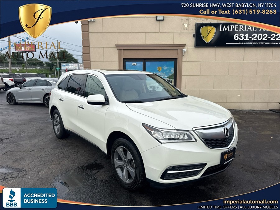 Used 2016 Acura MDX in West Babylon, New York | Imperial Auto Mall. West Babylon, New York