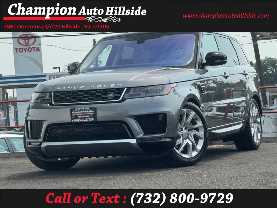 2020 Land Rover Range Rover Sport Turbo I6 HSE, available for sale in Hillside, New Jersey | Champion Auto Hillside. Hillside, New Jersey