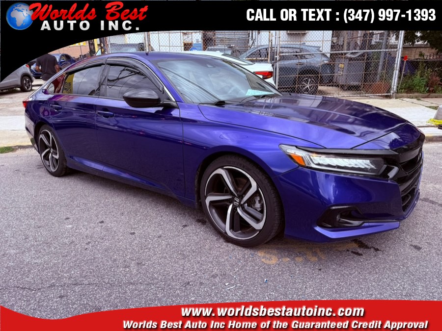 Used 2022 Honda Accord Sedan in Brooklyn, New York | Worlds Best Auto Inc. Brooklyn, New York
