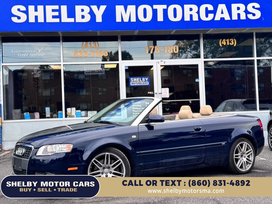 2009 Audi A4 2dr Cabriolet Auto 2.0T quattro SE *Ltd Avail*, available for sale in Springfield, Massachusetts | Shelby Motor Cars. Springfield, Massachusetts