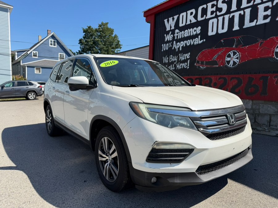 2016 Honda Pilot 2WD 4dr EX-L w/Honda Sensing, available for sale in Worcester, Massachusetts | Worcester Auto Outlet LLC. Worcester, Massachusetts