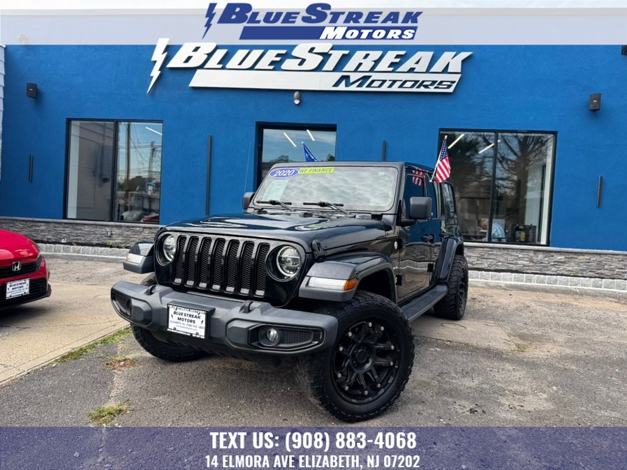 Used 2020 Jeep Wrangler Unlimited in Elizabeth, New Jersey | Blue Streak Motors. Elizabeth, New Jersey