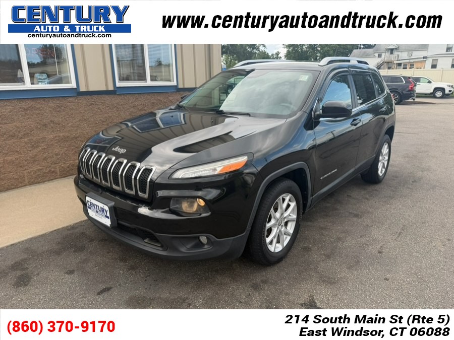 2016 Jeep Cherokee FWD 4dr Latitude, available for sale in East Windsor, Connecticut | Century Auto And Truck. East Windsor, Connecticut