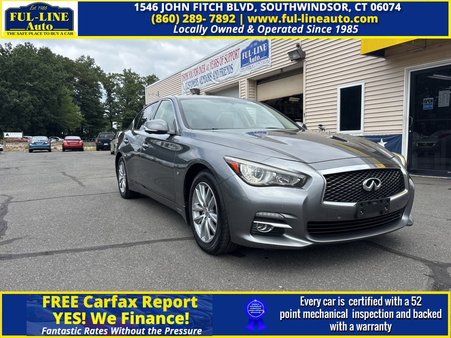 Used INFINITI Q50 4dr Sdn Premium AWD 2015 | Ful-line Auto LLC. South Windsor , Connecticut