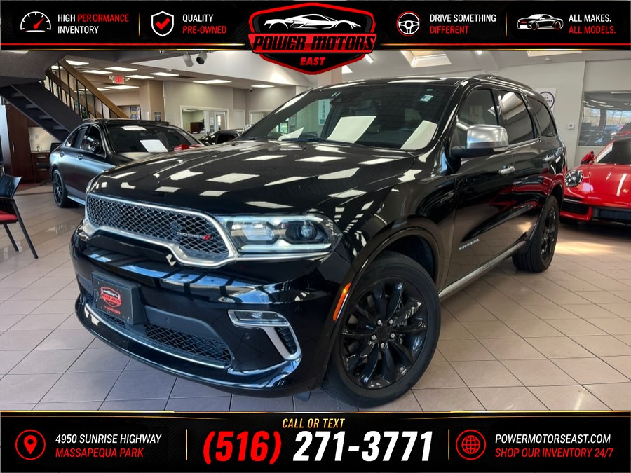 Used 2022 Dodge Durango in Massapequa Park, New York | Power Motors East. Massapequa Park, New York