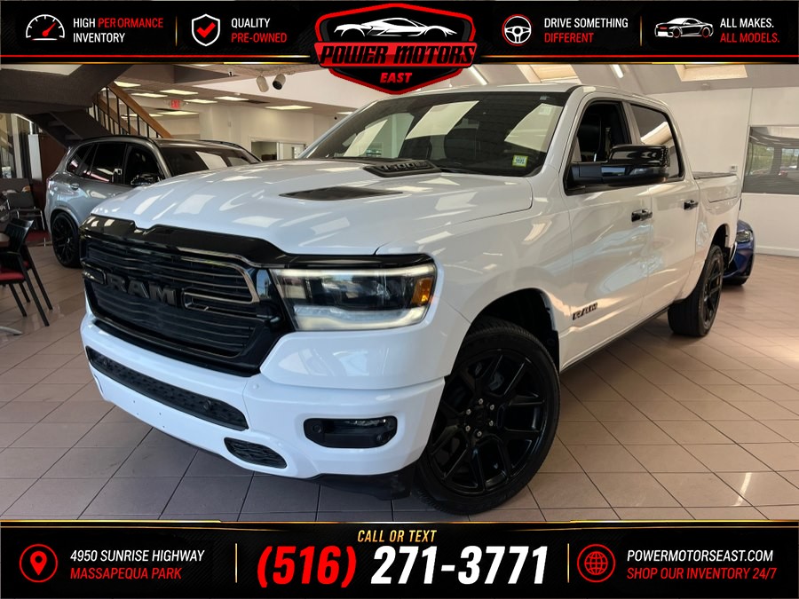 2023 Ram 1500 Laramie 4x4 Crew Cab 5''7" Box, available for sale in Massapequa Park, New York | Power Motors East. Massapequa Park, New York