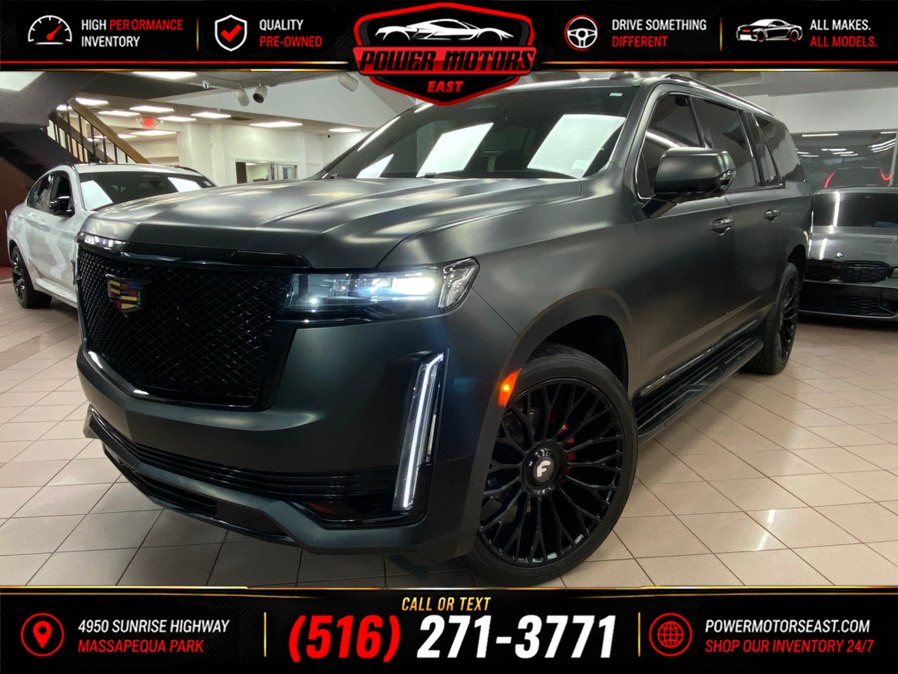 Used 2023 Cadillac Escalade ESV in Massapequa Park, New York | Power Motors East. Massapequa Park, New York