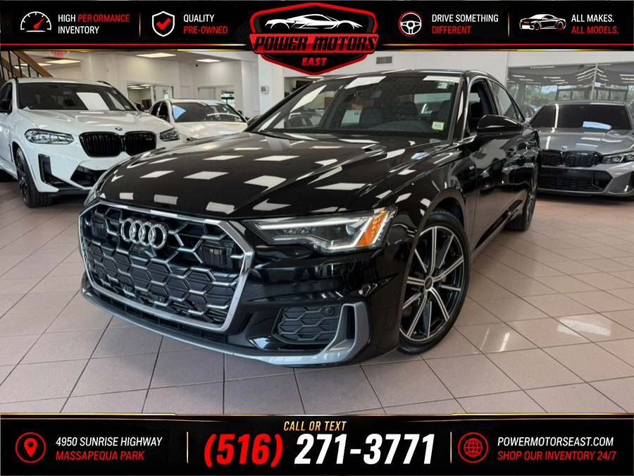 Used 2024 Audi A6 Sedan in Massapequa Park, New York | Power Motors East. Massapequa Park, New York