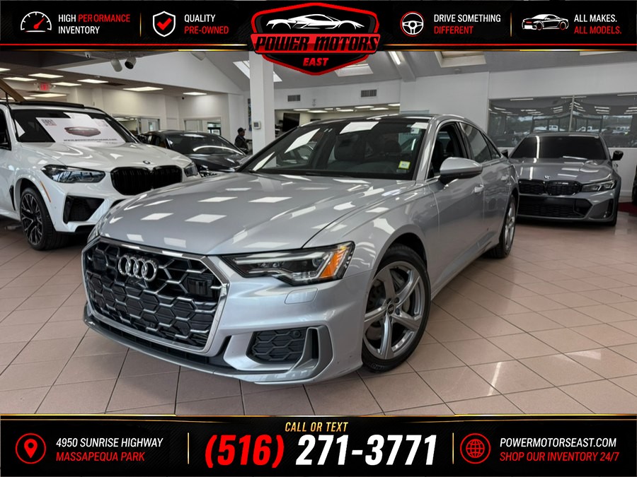 Used 2024 Audi A6 Sedan in Massapequa Park, New York | Power Motors East. Massapequa Park, New York