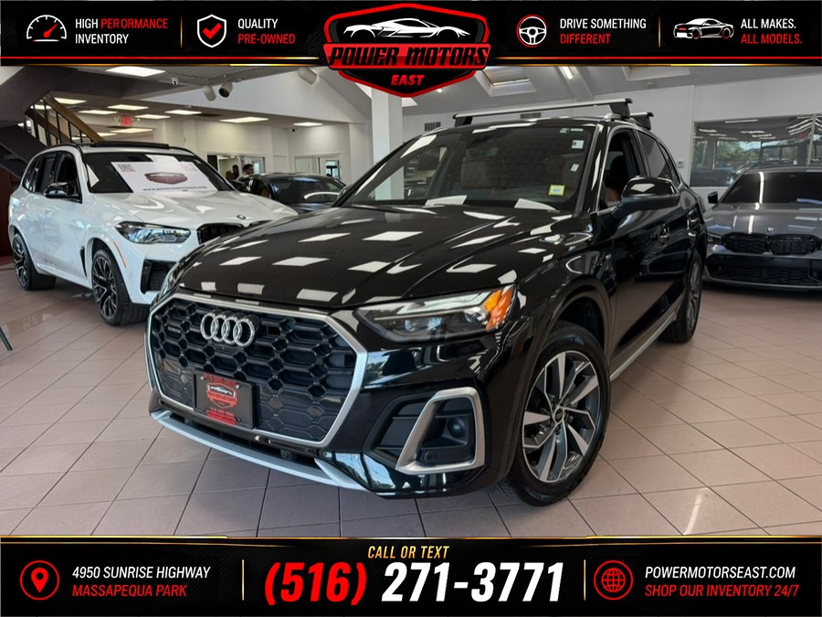 Used 2024 Audi Q5 in Massapequa Park, New York | Power Motors East. Massapequa Park, New York
