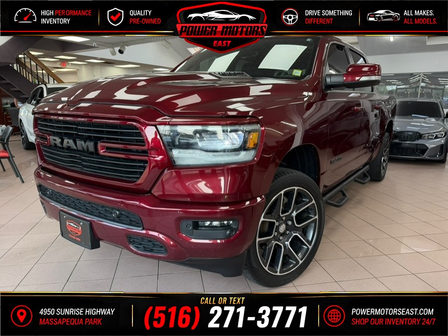 2021 Ram 1500 REBEL 4x4 Crew Cab 5''7" Box, available for sale in Massapequa Park, New York | Power Motors East. Massapequa Park, New York