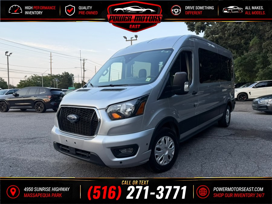 Used 2024 Ford Transit Passenger Wagon in Massapequa Park, New York | Power Motors East. Massapequa Park, New York