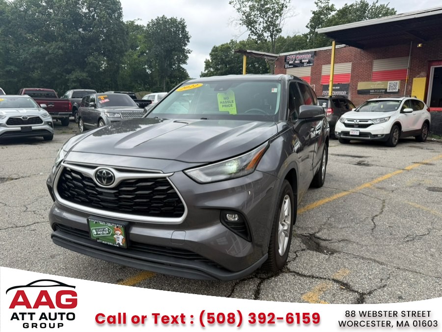 Used 2022 Toyota Highlander in WORCESTER, Massachusetts | ATT MOTORS. WORCESTER, Massachusetts
