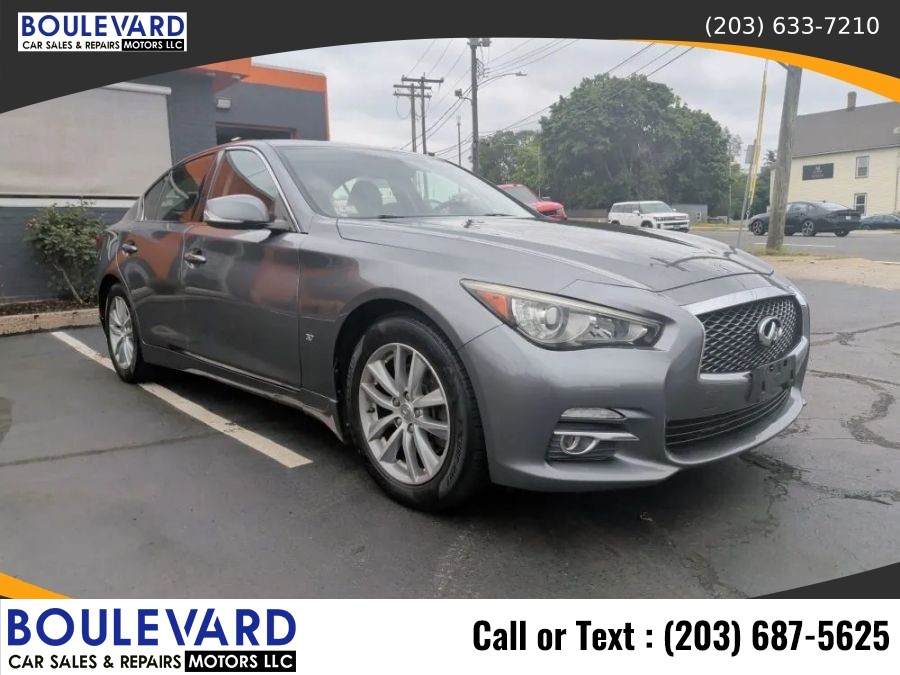 Used 2015 Infiniti Q50 in New Haven, Connecticut | Boulevard Motors LLC. New Haven, Connecticut