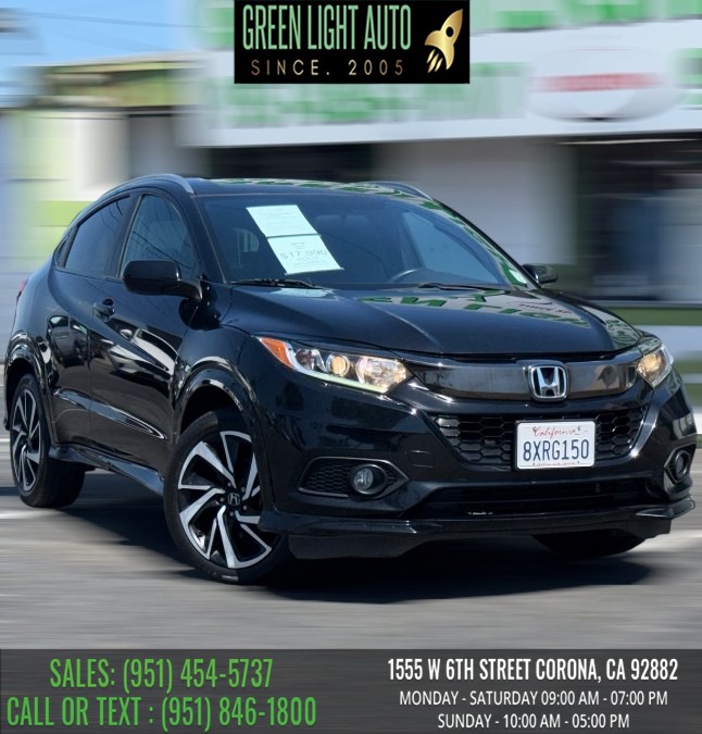 Used 2019 Honda HR-V in Corona, California | Green Light Auto. Corona, California