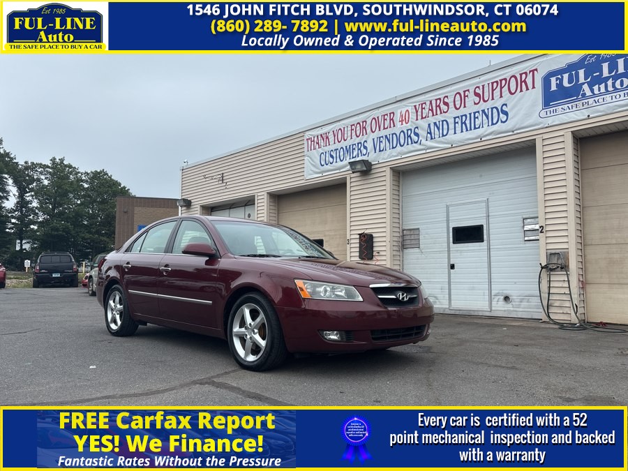 Used Hyundai Sonata 4dr Sdn V6 Auto Limited 2008 | Ful-line Auto LLC. South Windsor , Connecticut