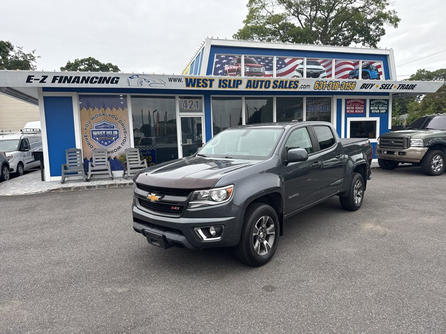 Cyber Gray Metallic 2016 Chevrolet Colorado Pickup Truck Four-Wheel Drive Automatic