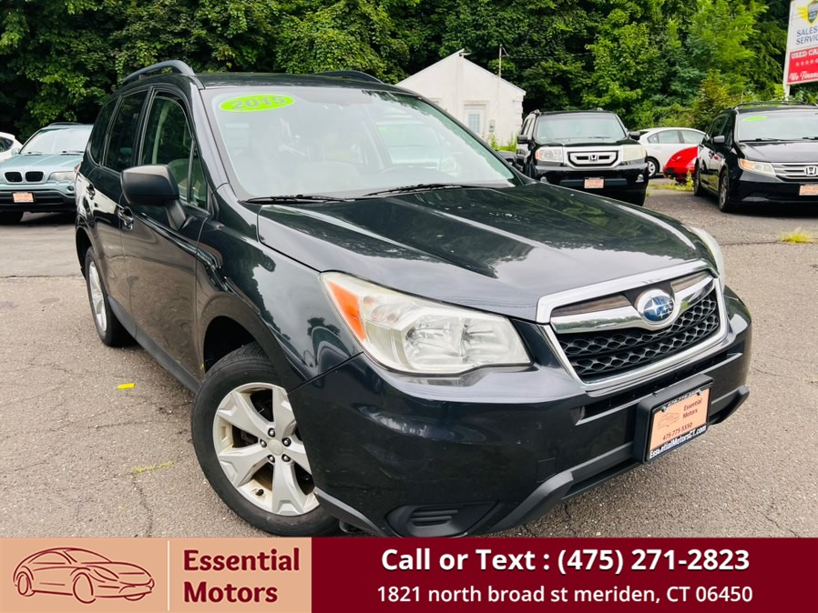 Used 2015 Subaru Forester in Meriden, Connecticut | Essential Motors. Meriden, Connecticut