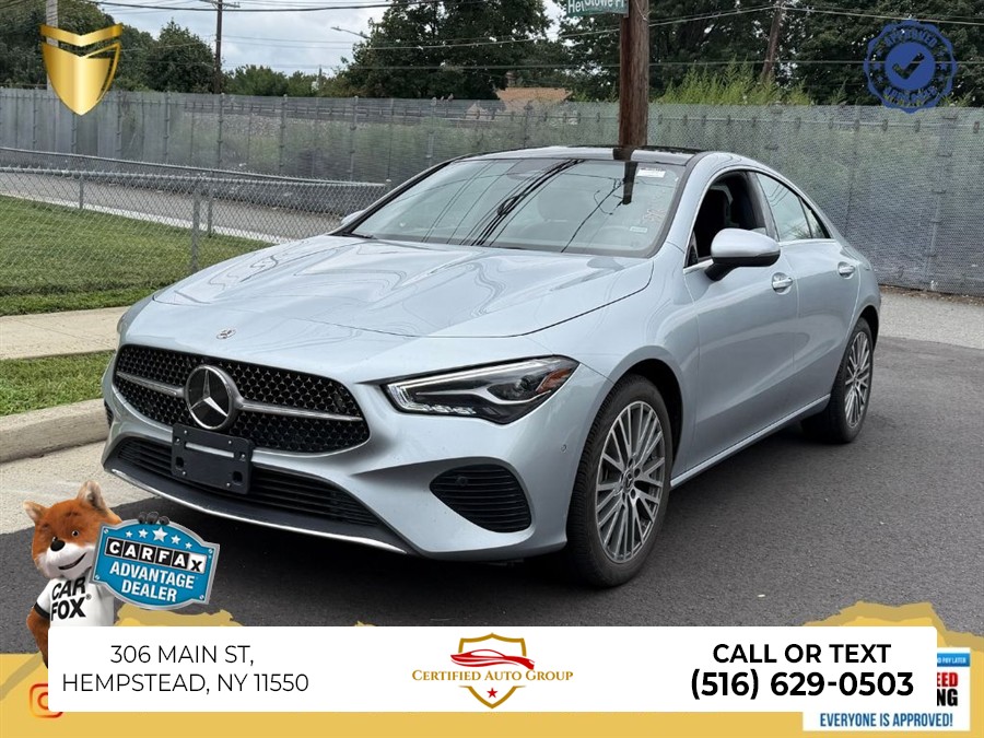2025 Mercedes-benz Cla CLA 250, available for sale in Hempstead, New York | Certified Auto Group. Hempstead, New York