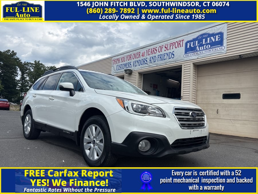 Used Subaru Outback 2.5i Premium 2017 | Ful-line Auto LLC. South Windsor , Connecticut